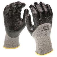 6VTA8 Cut Resistant Gloves, Gray/Black, L, PR