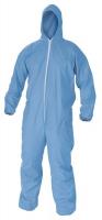 6VTC6 FR Coverall w/Hood, Blue, M, HRC1, PK25