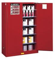 6VTG6 Paints and Inks Cabinet, 60 Gal., Red