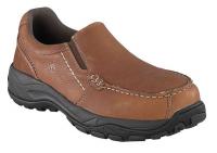 6TKW2 Work Shoes, Comp, Mn, 12W, Brn, 1PR