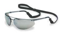 6WE85 Safety Glasses, Slvr Mirror, Scrtch-Rsstnt