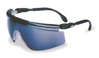 6WE95 Safety Glasses, Slvr Mirror, Scrtch-Rsstnt