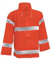 6WRG3 Rain Jacket, Fluorescent Orange, 3XL