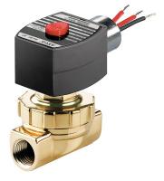 6WTV8 S &amp; HW Solenoid Valve, 1/2 In., NC, Brass