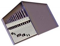 6WTW7 Jobber Drill Bit Set, List # 150ASP, 15 Pc