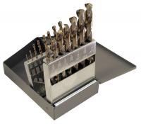 6WTZ5 Jobber Drill Bit Set, List # 550ASP, 15 Pc