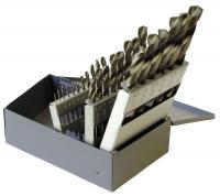 6WTZ8 Jobber Drill Bit Set, List # 550ASP, 25 Pc