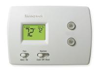 6WU96 Digital Thermostat, 1H, 1C, Hp, Nonprogram