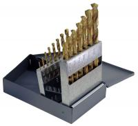 6WUD5 Jobber Drill Bit Set, List # 2550, 15 Pc