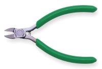 6X087 Diagonal Cut Plier, 4 In, Semi-Flush, Foam