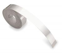 6X852 Label Tape Roll, Metallic Silver, 12 ft. L