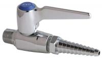 6XAF7 Brass Ball Valve, Inline, MNPT, 3/8 In