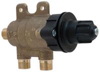 6XAH7 Tempering Valve, 3/8 In Compression, Brass