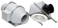 6XAT0 Duct Fan Exhaust Kit, Ball, 5-7/16 In. L