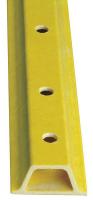 6XDK3 Sign Post, Composite, 6 ft. L, 2 In. W
