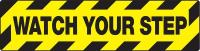 6XEC3 Warning Sign, 6 x 24In, BK/YEL, ENG, Text