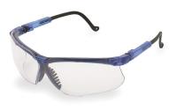 6XF79 Safety Glasses, Clear, Scratch-Resistant