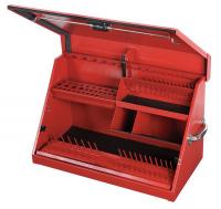 6XFV6 Tool Box, 30 Wx 18-1/8 Hx 15 In D, Stl, Red