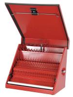 6XFW0 Top Chest, 26 Wx17-3/8 Dx21-1/2 H, Stl, Red