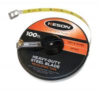 6XGR0 Measuring Tape, 100 ft/30Mx3/8 In, Ft./In.