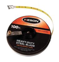 6XGR1 Measuring Tape, 100 ftx3/8 In, Ft/In./8ths