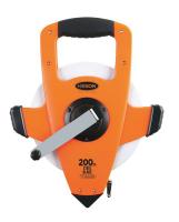 6XGT1 Measuring Tape, 200 ft, Ft./10ths/100ths
