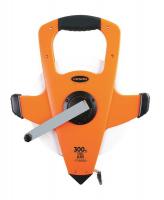 6XGT3 Measuring Tape, 300 ft., Ft./10ths/100ths