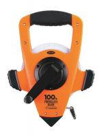 6XGT5 Measuring Tape, 100 ft., Ft./10ths/100ths
