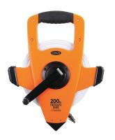 6XGT7 Measuring Tape, 200 ft., Ft./10ths/100ths