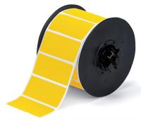 6XGX9 Label, Yellow, Vinyl, 3 In. W