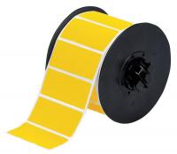 6XGY0 Label, Yellow, Vinyl, 6 In. W