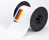 6XGY3 RTK Label, Red/Yellow/Blue/White, Vinyl
