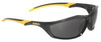 6XKC8 Safety Glasses, Smoke, Scratch-Resistant