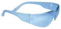 6XKD6 Safety Glasses, Light Blue, Scrtch-Rsstnt