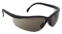 6XKE4 Safety Glasses, Smoke, Scratch-Resistant
