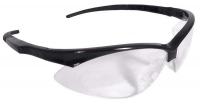 6XKE7 Safety Glasses, Clear, Scratch-Resistant
