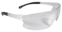 6XKF2 Safety Glasses, Clear, Scratch-Resistant