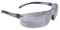 6XKF6 Safety Glasses, Slvr Mirror, Scrtch-Rsstnt