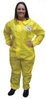 6XMR5 Chemsplash 1(R), Yellow, Elastic, 4XL, PK 12