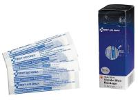 6XNA9 Metal Dectectable Bandages, Blue, PK25