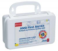 6XND5 First Aid Kit, People Served 10, ANSI