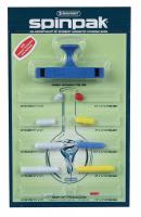 6XPE2 SPINPAK, ASSORTMENT W/RESTRAINER