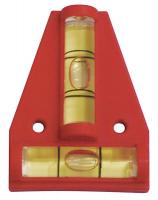 6XUT9 Cross Check Level, Acrylic, 2-1/4 In, Pk 10