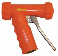 6XUV8 Water Nozzle, Indust Spray, Safety Orange