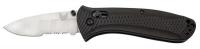 6XVG8 Folding Knife, Drop Point, 3-1/2 In L, Blk