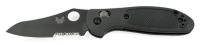 6XVJ6 Folding Knife, Sheepsfoot, 2-15/16In L, Blk