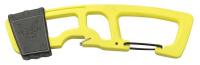 6XVN0 Safety Strap Cutter, Hook, 5.19 In, Yellow