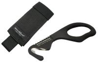 6XVN7 Rescue Hook, 4-3/10 In, Black