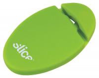 6XVR4 Letter Opener, 8 In L, Ceramic, Green