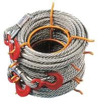 6XXF7 Winch Cable, Alloy Stl, 5/16 In. x 30 ft.